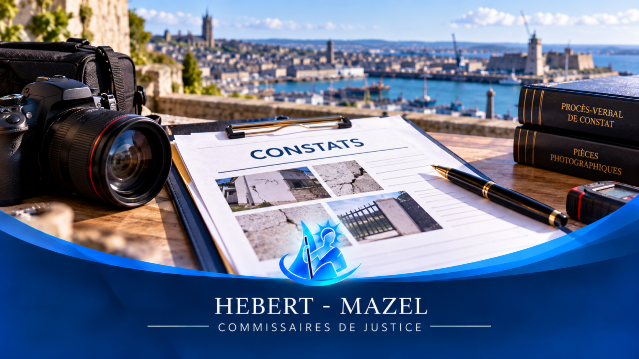 Constat d'Huissier � Cherbourg et dans le Cotentin